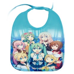 BABERO COLORES grupo musical vocaloid hatsune miku personalizado bebe