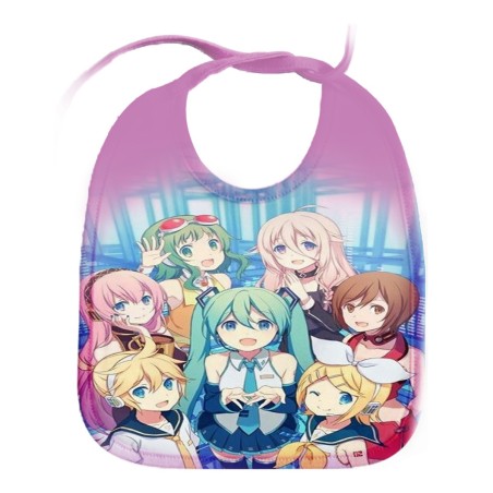 BABERO COLORES grupo musical vocaloid hatsune miku personalizado bebe