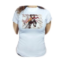 CAMISETA MUJER MIKASA...