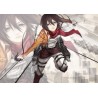 TAZA MÁGICA MIKASA ATAQUE A LOS TITANES personalizada