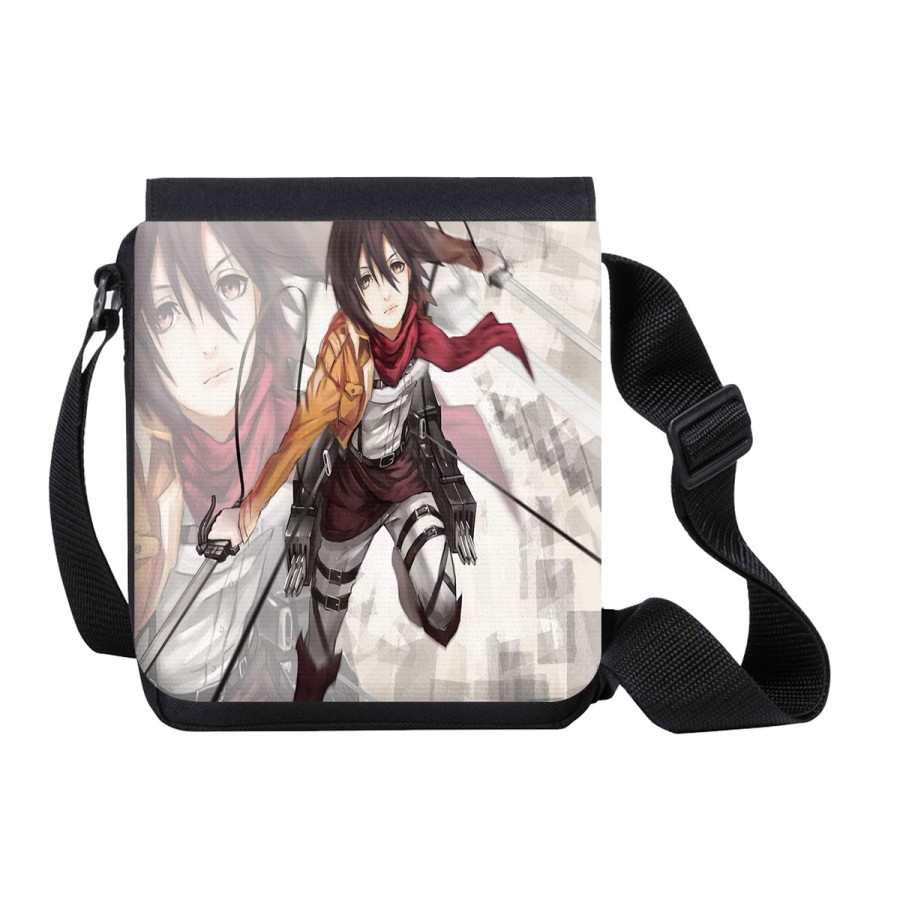 BANDOLERA PEQUEÑA MIKASA ATAQUE A LOS TITANES bolso personalizada