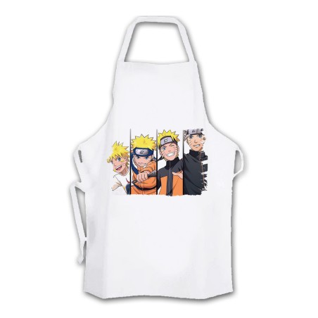 DELANTAL NARUTO EDADES PERSONAJE cocina personalizado