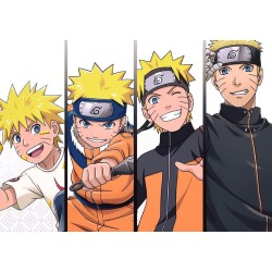 TAZA MÁGICA NARUTO EDADES PERSONAJE personalizada