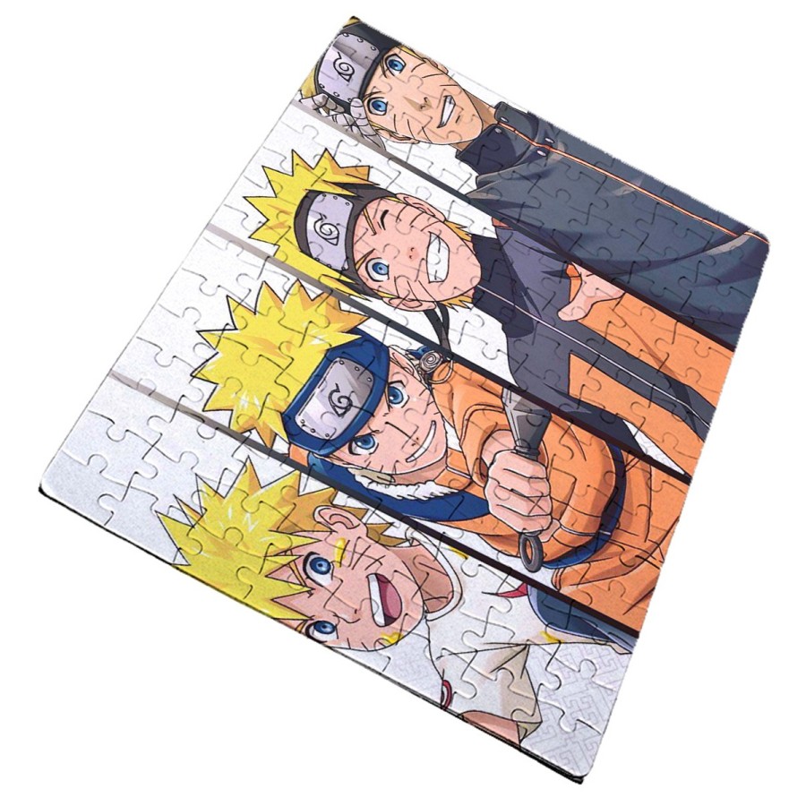 PUZZLE DE TAMAÑO Y PIEZAS A ELEGIR NARUTO EDADES PERSONAJE rompecabezas educativo puzle