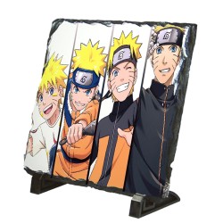 PLACA PIZARRA NARUTO EDADES...