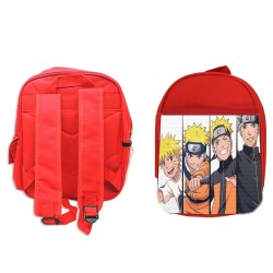 PACK MOCHILA ROJA Y ESTUCHE...