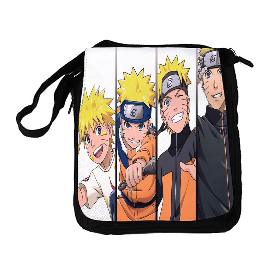 BANDOLERA REPORTERO MEDIANA BOLSO NARUTO EDADES PERSONAJE bolsa mochila hombro