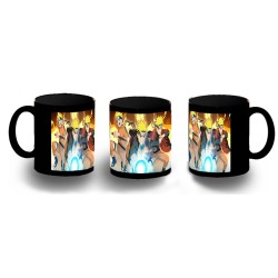 TAZA COMPLETAMENTE NEGRA...