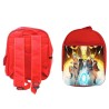 MOCHILA ROJA NARUTO FORMAS PODERES NINJA STORM escolar personalizado