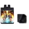 PACK MOCHILA Y ESTUCHE NARUTO FORMAS PODERES NINJA STORM material escolar