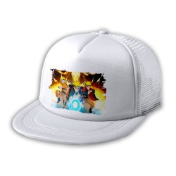 GORRA 5 PANELES REDECILLA...