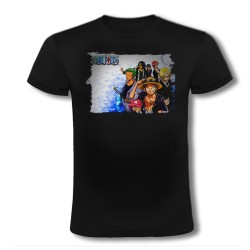 CAMISETA NEGRA ONEPIECE...