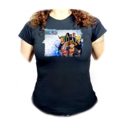 CAMISETA NEGRA MUJER...