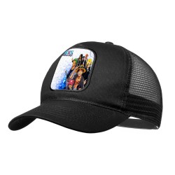 GORRA NEGRA CON REJILLA...