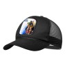 GORRA NEGRA CON REJILLA ONEPIECE PERSONAJES PRINCIPALES moda deporte