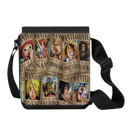 BANDOLERA PEQUEÑA ONEPIECE SE BUSCA CARTEL PJ bolso personalizada