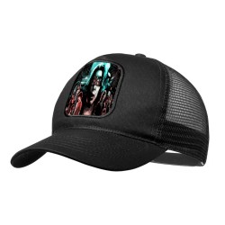 GORRA NEGRA CON REJILLA...