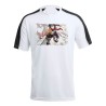 CAMISETA TÉCNICA FRANJA MANGAS NEGRA MIKASA ATAQUE A LOS TITANES personalizada