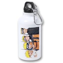 BIDON 400ML METALICO NARUTO EDADES PERSONAJE para viaje y deporte