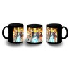TAZA COMPLETAMENTE NEGRA NARUTO FORMAS PODERES NINJA STORM personalizada