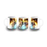 TAZA DE PLASTICO NARUTO FORMAS PODERES NINJA STORM niños personalizada