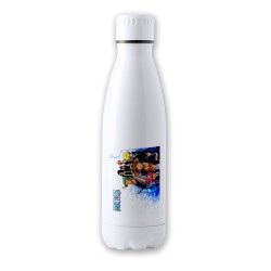 BIDON 700 ML ACERO INOXIDABLE ONEPIECE PERSONAJES PRINCIPALES tapon seguridad botella