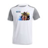 CAMISETA DISEÑO BICOLOR ONEPIECE PERSONAJES PRINCIPALES personalizada