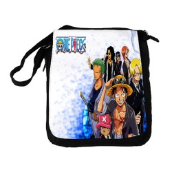 BANDOLERA REPORTERO MEDIANA BOLSO ONEPIECE PERSONAJES PRINCIPALES bolsa mochila hombro