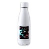 BIDON 700 ML ACERO INOXIDABLE extrañas cosas personajes mundo reves tapon seguridad botella