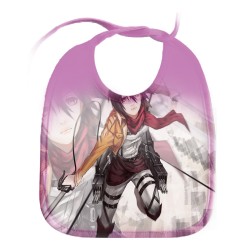 BABERO COLORES MIKASA ATAQUE A LOS TITANES personalizado bebe