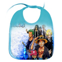 BABERO COLORES ONEPIECE PERSONAJES PRINCIPALES personalizado bebe