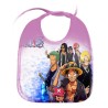 BABERO COLORES ONEPIECE PERSONAJES PRINCIPALES personalizado bebe