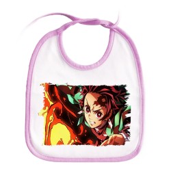 BABERO COLORES TANJIRO DANZA FUEGO KIMETSU personalizado bebe