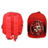 MOCHILA ROJA calavera dragon fuego skull fantasia  escolar personalizado