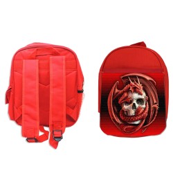 PACK MOCHILA ROJA Y ESTUCHE...