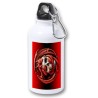 BIDON 400ML METALICO calavera dragon fuego skull fantasia  para viaje y deporte