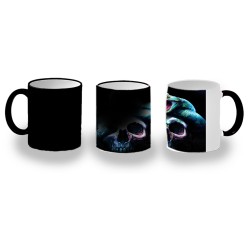 TAZA MÁGICA calavera...