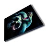 PANEL FOTOGRÁFICO DECORATIVO calavera serpiente  oscura gotico cuadro acabado brillante elegante pared