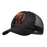 GORRA NEGRA CON REJILLA india lobos america aguila tribu nativo moda deporte