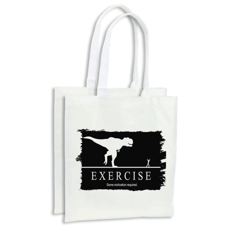 PACK BOLSAS ejercicio motivacion tiranosaurio rex correr cocina compra personalizadas