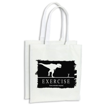 PACK BOLSAS ejercicio motivacion tiranosaurio rex correr cocina compra personalizadas