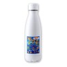 BIDON 700 ML ACERO INOXIDABLE cartel helados frigo retro ochentero egb  tapon seguridad botella