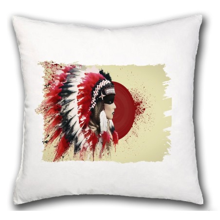 COJIN indio tribal plumas nativo americano hogar comodo personalizado