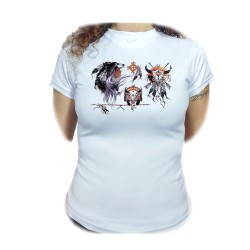 CAMISETA MUJER indio nativo...