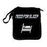 BANDOLERA REPORTERO MEDIANA BOLSO need for sleep dormir pereza perezoso bolsa mochila hombro