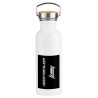 BIDON 750 ML ACERO INOXIDABLE ESTILO RETRO need for sleep dormir pereza perezoso deporte deportivo botella