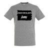 CAMISETA GRIS MEZCLA need for sleep dormir pereza perezoso moda verano personalizada