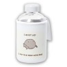 BIDON CRISTAL CON FUNDA SOFT SHELL not lazy dormilon perezoso modo ahorro tapon seguridad botella