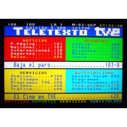 TAZA MÁGICA television tv antigua teletexto retro personalizada