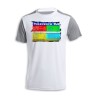 CAMISETA DISEÑO BICOLOR television tv antigua teletexto retro personalizada